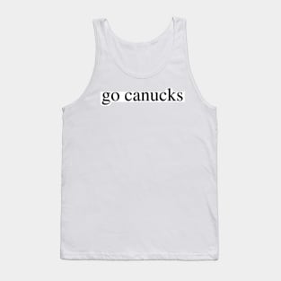 go canucks Tank Top